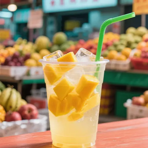 芒果冰茶
