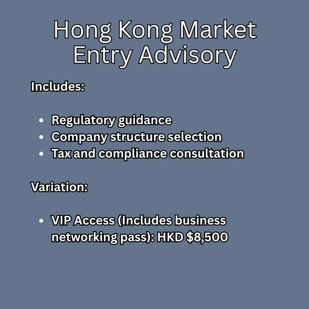 Hong Kong Market Entry Advisory