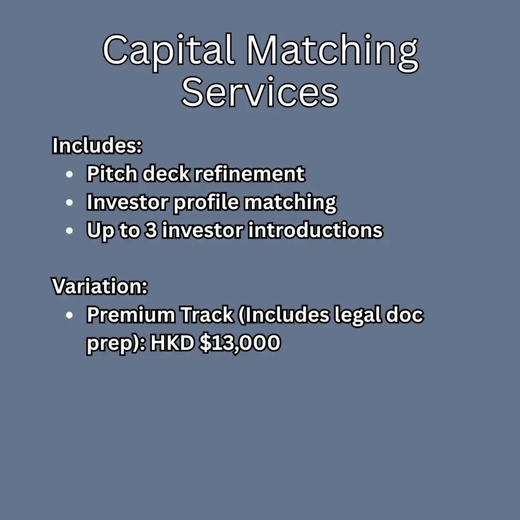 Capital Matching Services