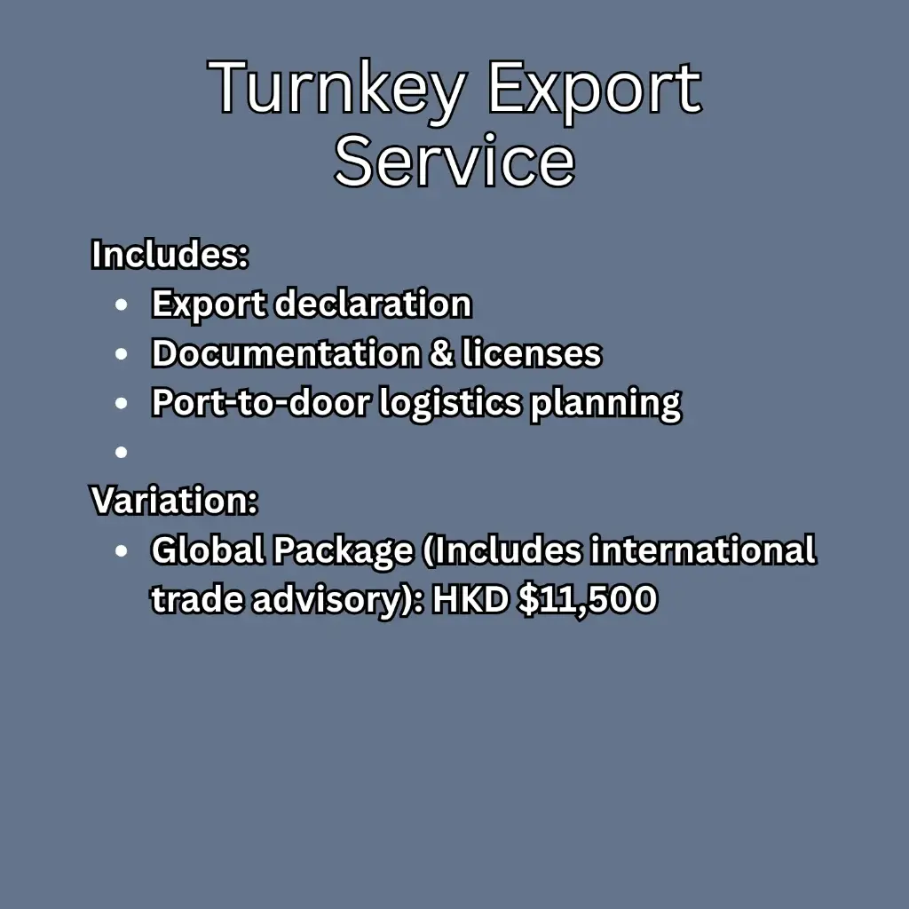 Turnkey Export Service