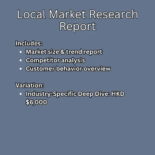 Local Market Research Report